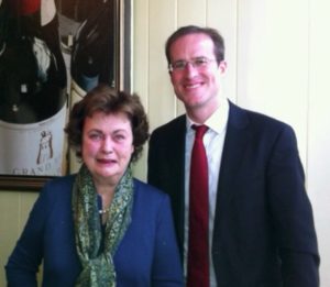 Frances, Duchess of Rutland & Mathew Elliott