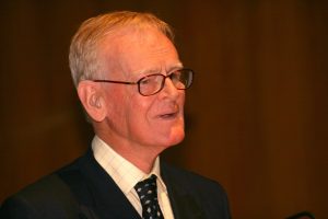 British businessman and politician Stuart Wheeler